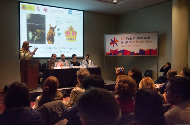 Homage to Shakespeare at the Buenos Aires International Book Fair 2016 –  Fundación Shakespeare Argentina